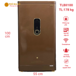 Két Sắt Thông Minh AIFEIBAO TLBII80 TLBII100 FaceID, Vân Tay, Mật Mã và App Điện Thoại