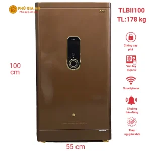 Két Sắt Thông Minh AIFEIBAO TLBII80 TLBII100 FaceID, Vân Tay, Mật Mã và App Điện Thoại
