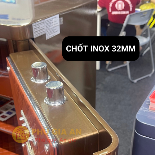 Nội thất bọc da cao cấp của két sắt Aifeibao