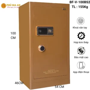 Két sắt Bofa BF-V-100BS2 vân tay điện tử - Đỉnh cao bảo mật cho gia đình