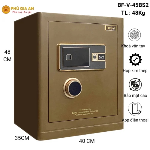 Két sắt BF-V-45BS2 vân tay điện tử 1
