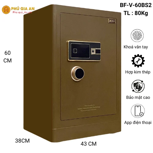 Két sắt Bofa BF-V-60BS2 vân tay điện tử 1