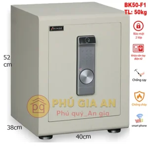 Két sắt Bokee BK50-F1 vân tay mã số tích hợp app thông minh