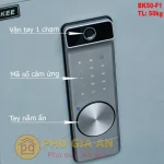 Két sắt Bokee BK50-F1 vân tay mã số tích hợp app thông minh