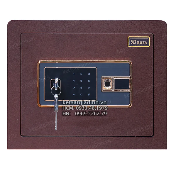 Két sắt mini vân tay thông minh Bofa BGX-5D130F 1