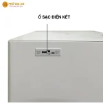 Két sắt Bofa BY-55CT trắng két ngăn kéo, vân tay điện tử, tích hợp quản lý bằng điện thoại.