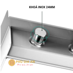 Két sắt Bofa BY-55CTS trắng két ngăn kéo, vân tay app điện thoại