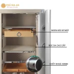 Két sắt Bofa FDG-A1/D-80BJ III vân tay, FaceID và tích hợp điện thoại