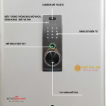 Két sắt Bofa FDG-A1/D-80BJ III vân tay, FaceID và tích hợp điện thoại