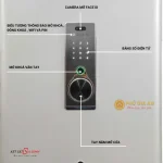 Két sắt Bofa FDG-A1/D-80BJ III vân tay, FaceID và tích hợp điện thoại
