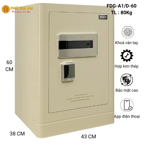 Két sắt Bofa FDG-A1D60F vân tay điện tử 1 Két sắt Bofa FDG-A1D60F vân tay điện tử 1