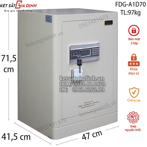 Két sắt Bofa FDG-A1D70 điện tử Két sắt Bofa FDG-A1D70 điện tử