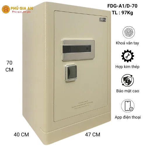Két sắt Bofa FDG-A1D70F vân tay điện tử 1