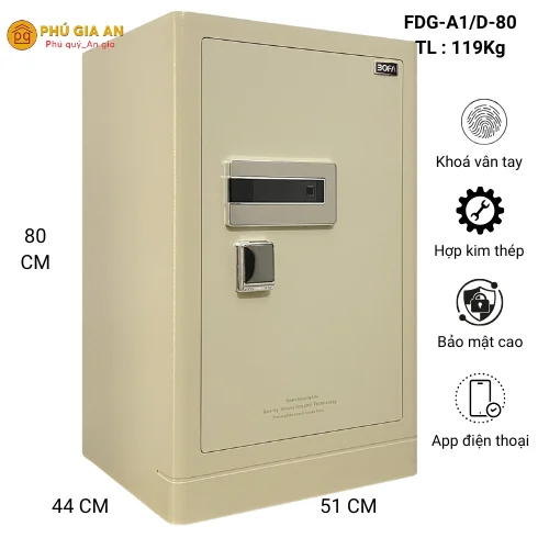 Két sắt Bofa FDG-A1D80F vân tay điện tử 1