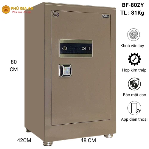 Két sắt nhập khẩu Bofa BF-80ZY: Giải pháp an ninh thông minh 4.0 cho ngôi nhà hiện đại