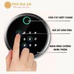 Két sắt Bofa ZB-45FX vân tay điện tử, app điện thoại