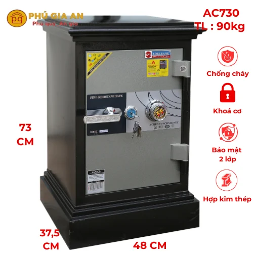 Két sắt gia đình Adelbank AC730 1