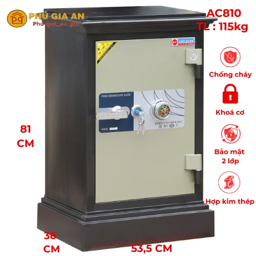 Két sắt chống cháy Adelbank AC810 1