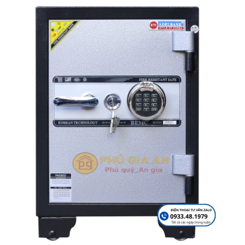 Két sắt Adelbank cánh đúc khóa vân tay SVF600 2 Két sắt Adelbank cánh đúc khóa vân tay SVF600 2