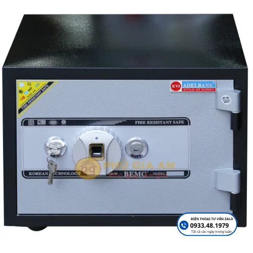Két sắt Adelbank cánh đúc khóa vân tay SVF89 2