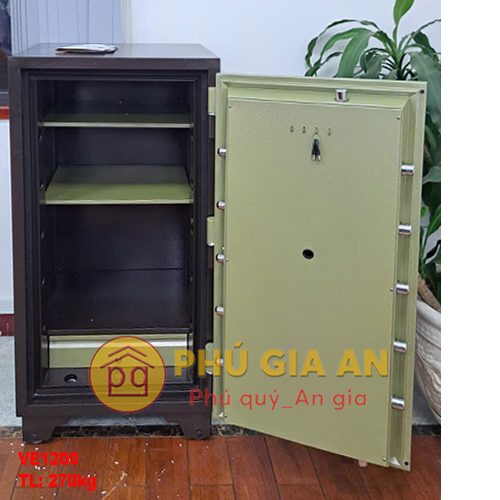 Két sắt to đại khóa điện tử báo động VE1200 1 ket sat chong chay adelbank ve1200 mo pga