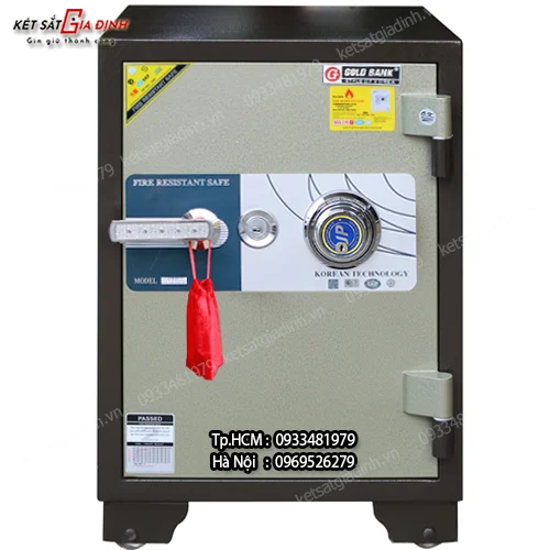 Két sắt Goldbank GVC135-DM khóa cơ đổi mã tùy ý 1