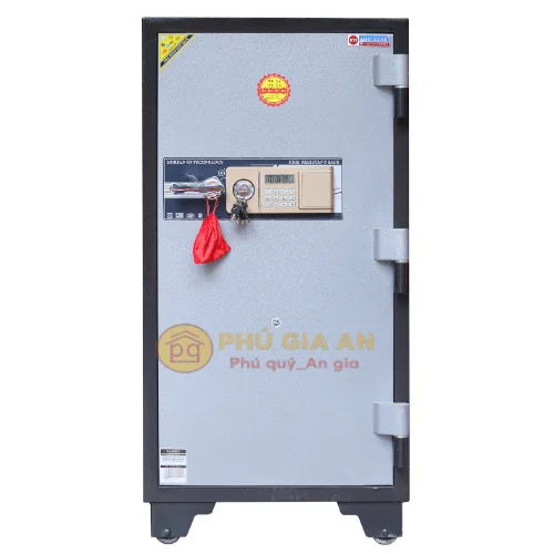 Két sắt to đại khóa điện tử báo động VE1200 2