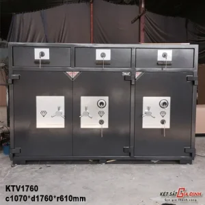 Két Sắt KTV1760 Chuyên Dụng Cho Tiệm Vàng - Giải Pháp Bảo Mật Tối Ưu