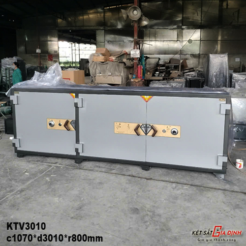 Két sắt đặt hàng tiệm vàng KTV3010: Giải Pháp An Ninh Đặt Hàng Riêng Siêu Cường