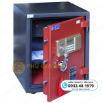 Két sắt màu đỏ Việt Tiệp VE590R điện tử