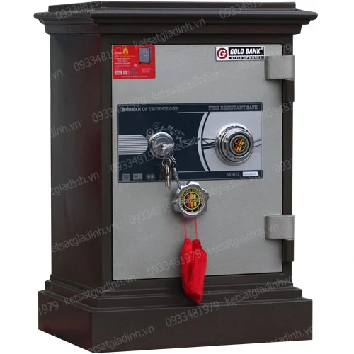 Két sắt chống cháy Goldbank GC68 1 Két sắt chống cháy Goldbank GC68 1