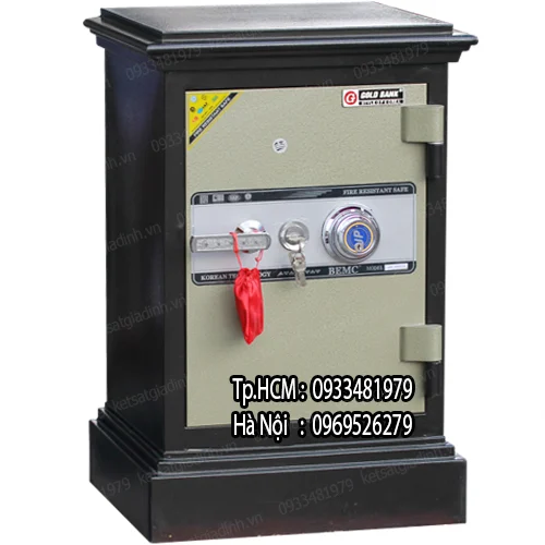 Két sắt cánh đúc Goldbank GDC56-DM khóa cơ đổi mã 1 Két sắt cánh đúc Goldbank GDC56-DM khóa cơ đổi mã 1