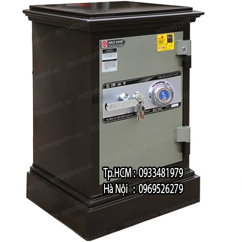 Két sắt cánh đúc Goldbank GDC66-DM khóa cơ đổi mã 1 Két sắt cánh đúc Goldbank GDC66-DM khóa cơ đổi mã 1