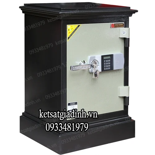 Két sắt Goldbank Cánh đúc GDE56 khóa điện tử 1 Két sắt Goldbank Cánh đúc GDE56 khóa điện tử 1