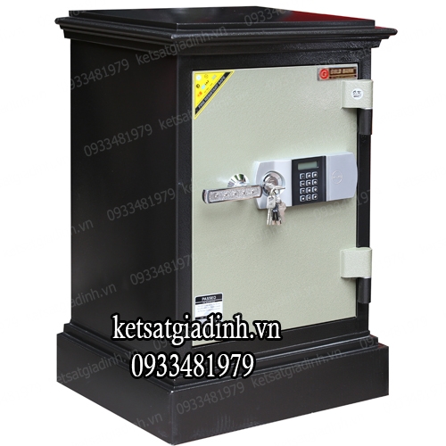 Két sắt Goldbank Cánh đúc GDE86 khóa điện tử 3