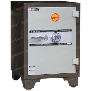 Két sắt Goldbank cánh đúc GS160 khóa cơ đổi mã