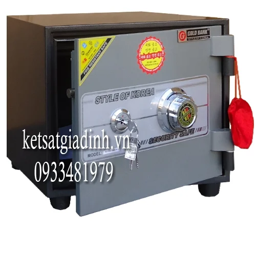 Két sắt mini Goldbank GVC50 3