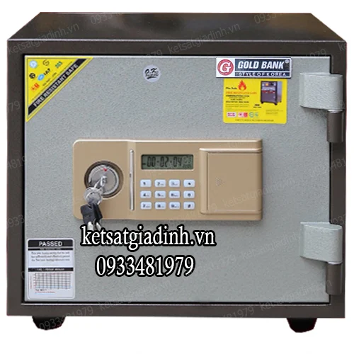 Két sắt chống cháy Goldbank GVE50 1 Két sắt chống cháy Goldbank GVE50 1