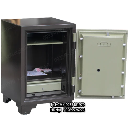 Két sắt Goldbank xuất khẩu VC200-F khóa vân tay 2