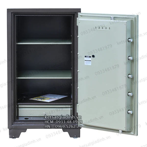Két sắt Goldbank xuất khẩu VC240-F vân tay mã số 2
