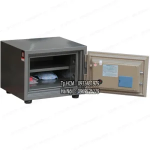 bên trong két sắt mini khóa vân tay Goodwill GF32