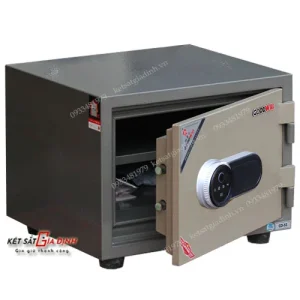 Két sắt mini Goodwill GF32 vân tay 3 cấu tạo hèm cửa tam cấp chống cháy của két sắt Goodwill