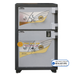 Két sắt hai tầng Samurai MOC50 khóa cơ