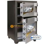 Két sắt hai tầng Samurai MOC50 khóa cơ