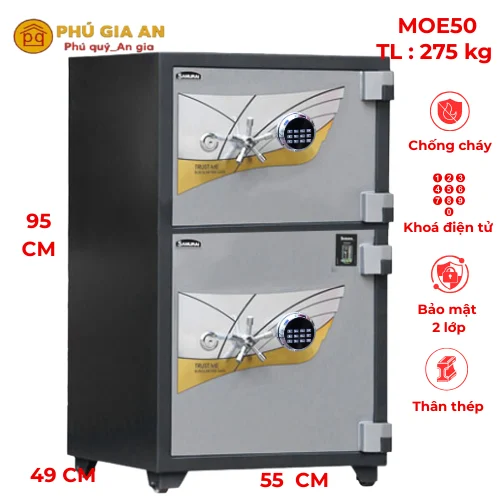 Két sắt hai tầng Samurai MOE-50 điện tử 1