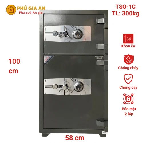 Két sắt hai tầng Truly TSO-1 mã cơ 1 Két sắt hai tầng Truly TSO-1 mã cơ 1