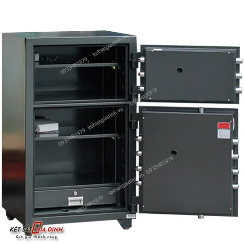 Két sắt siêu cường Truly TSO-1F vân tay – Giải pháp bảo mật 2 tầng đẳng cấp 2 Cấu tạo bên trong két sắt Truly TSO-1F với không gian rộng rãi