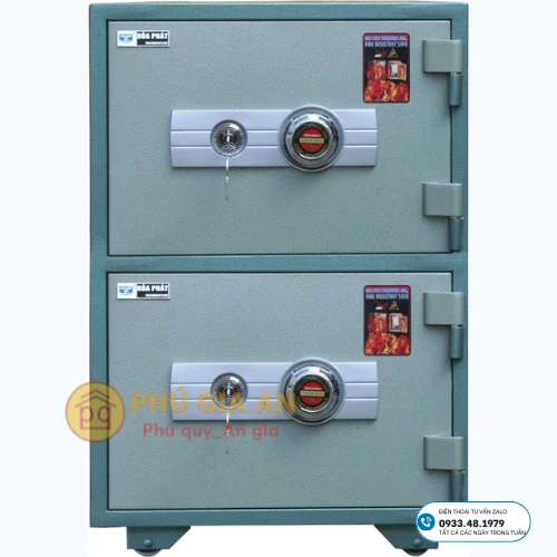 Két sắt Hòa Phát hai tầng đổi mã KS50T2 – DM 2 Két sắt Hòa Phát hai tầng đổi mã KS50T2 – DM 2