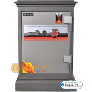 Mặt sau két sắt Hòa Phát KT66
