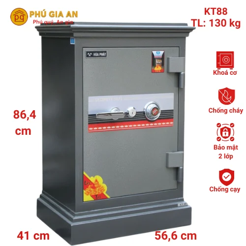 két sắt hòa phát kt88 màu đen xám chính hãng